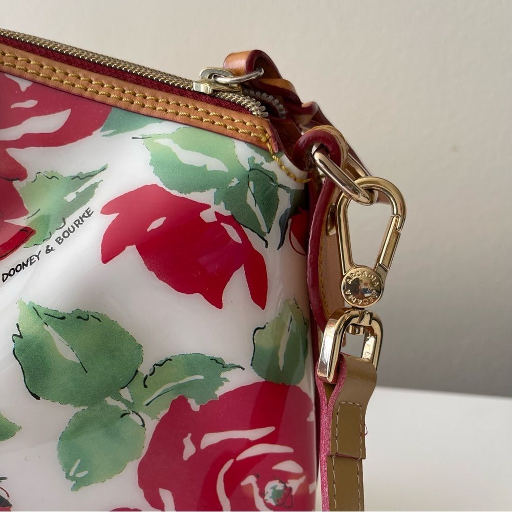 DOONEY & BOURKE  Vintage RARE Floral Sachel bag - Picture 7 of 14
